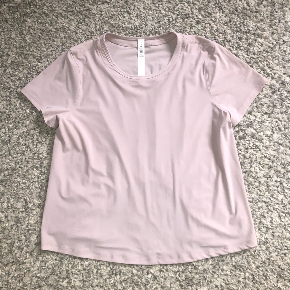 Lululemon Sunday Sprint Short Sleeve Top Size 6